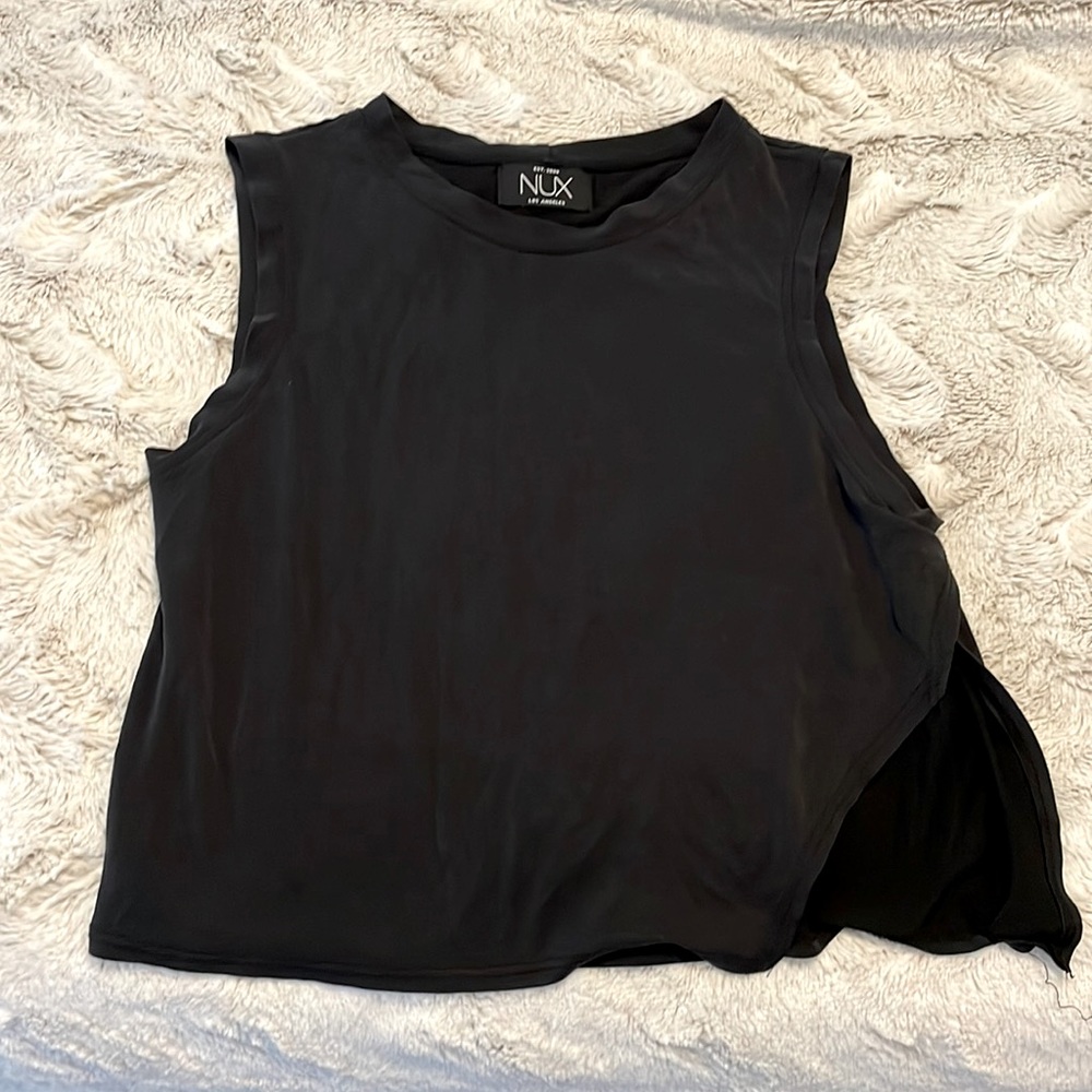 Nux crop workout top